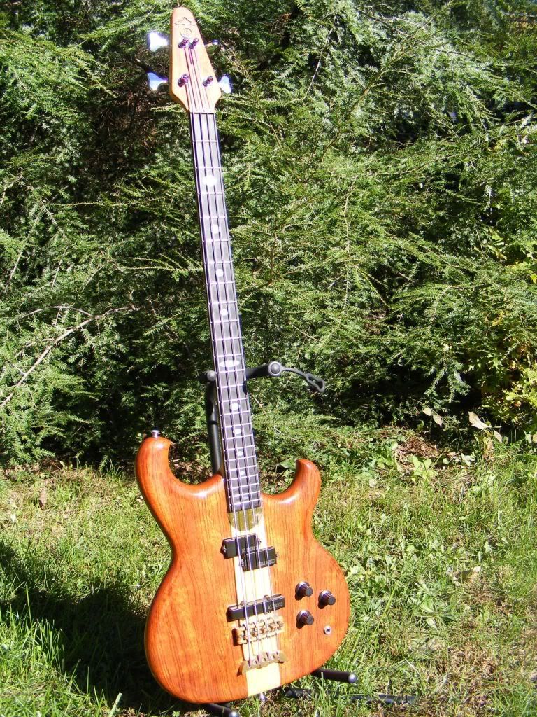1988 Alembic Persuader PMSB-5 5-string Bass signed by