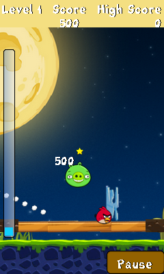 Angry Birds Space v1.0 Dokunmatik + Tam ekran + Samsung Star için