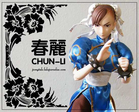 I was impressed by ChunLi's head sculpt when I came across her photos 