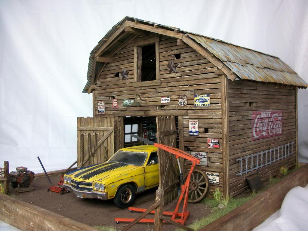 harley davidson diorama