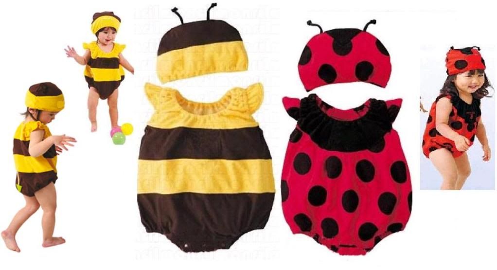 BABY BUMBLE BEE LADYBIRD FANCY DRESS +HAT COSTUME 3-12M | eBay