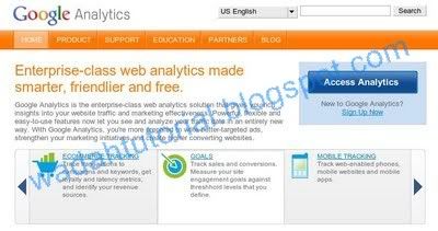 Cara Mendaftar dan Memasang Google Analytics | Tutorial Blog
