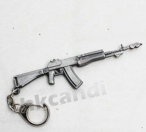 Classic Weapon Black AN94 Model Gun Assault Rifle Key Chain keyfob keyring Classic Weapon Black AN94 Model Gun Assault Rifle Key Chain keyfob keyring