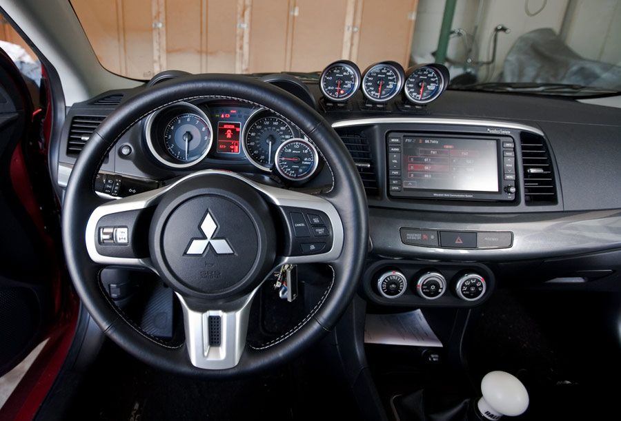 Evo X Gauge Pod w/ Roll Cage Mitsubishi Lancer Evolution Forum