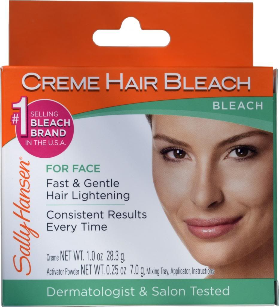 Sally Hansen Creme Hair Bleach For Face Fast Gentle Hair