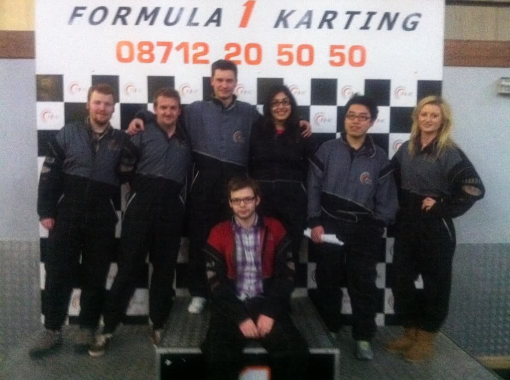 MEC team go-karting