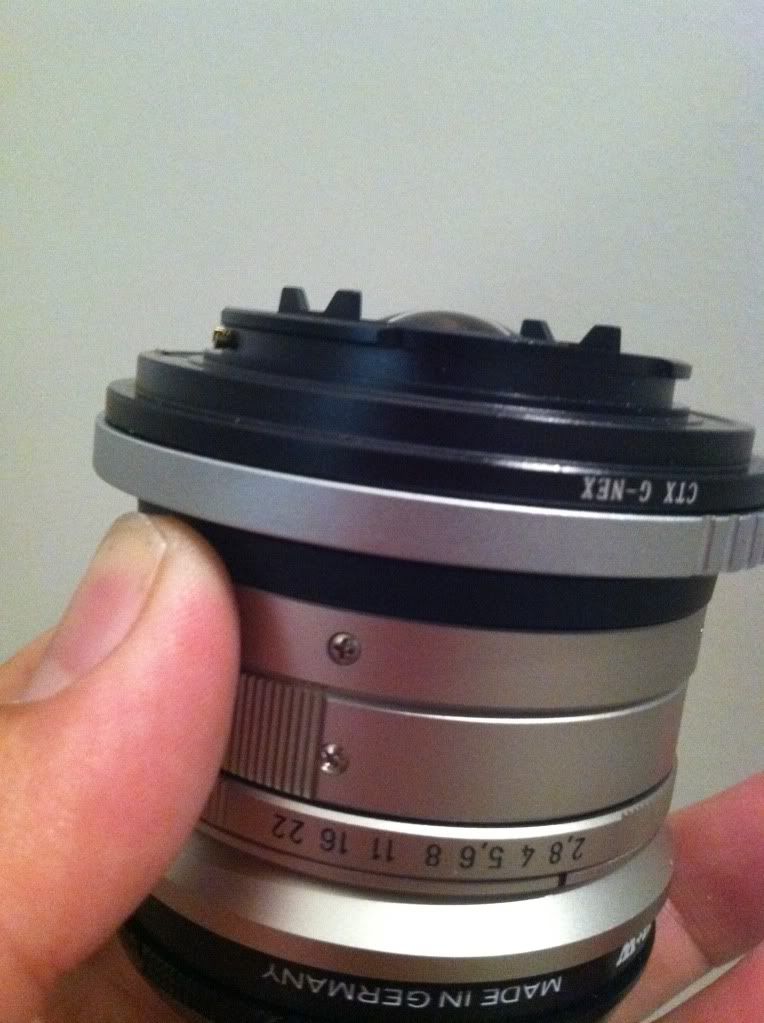 Contax 21mm Lens