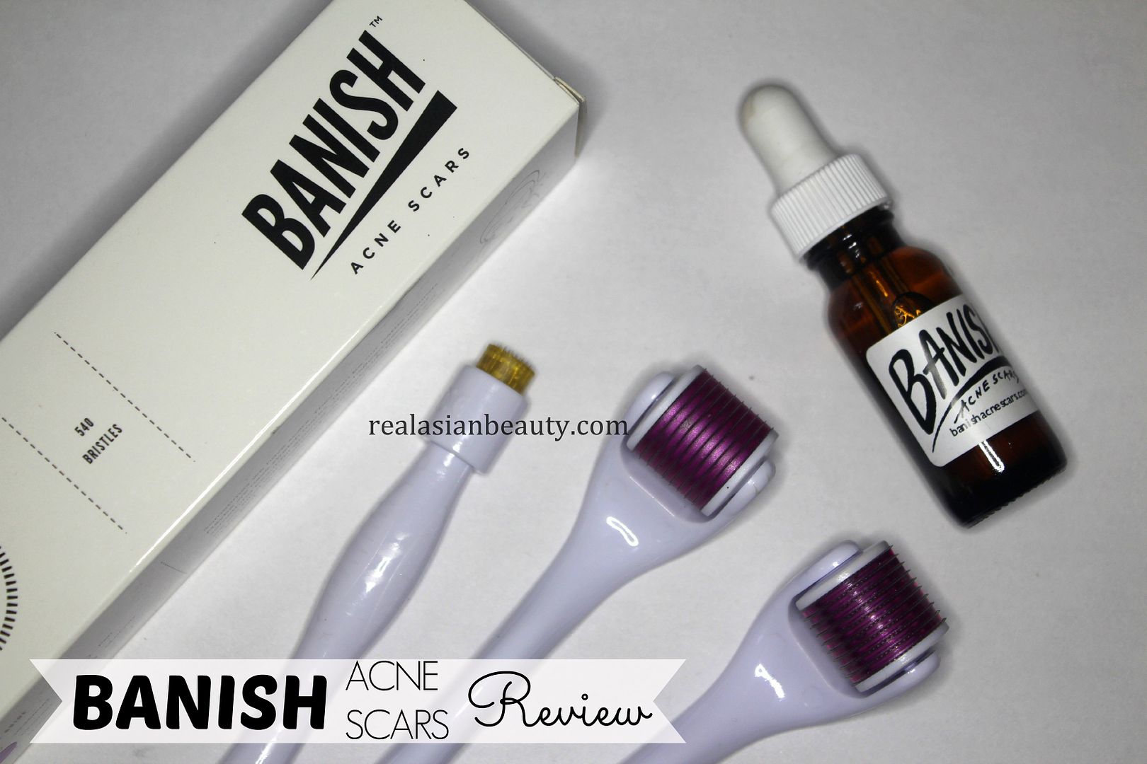 Real Asian Beauty: Banish Acne Scars Derma Roller Demo, Review and 