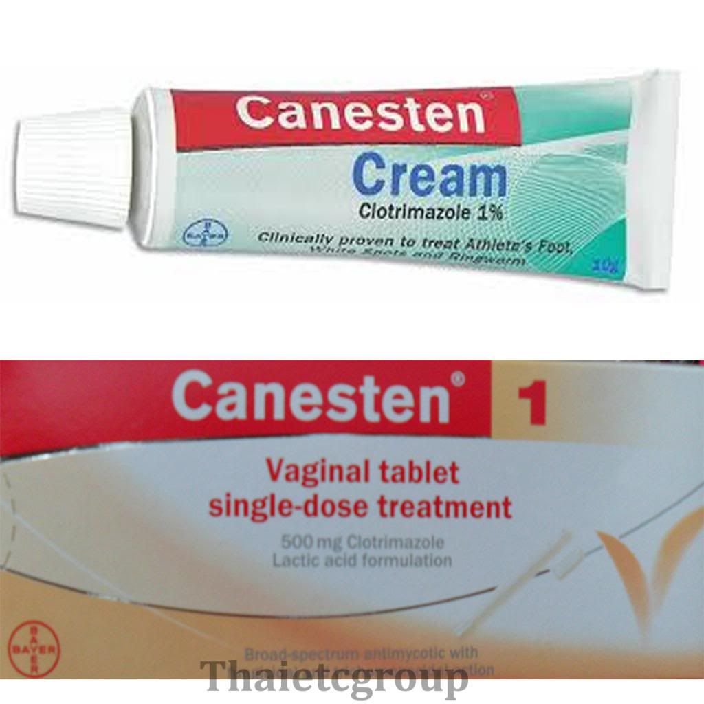 Canesten Tab 500mg Vaginal Fungicidal Clotrimazole Antifungal Thrush 5384