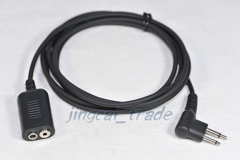 2PIN Extension Cable for Radio earpiece speaker mic of Motorola GP300