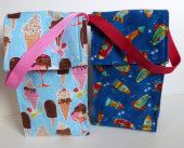 Snack Sack/Lunch Bag <br> Size Extra Large <br> Ice Cream & Rockets