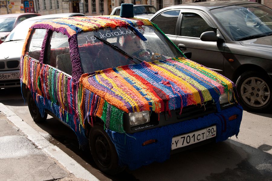 Московский вязаный арт. :) knit shop