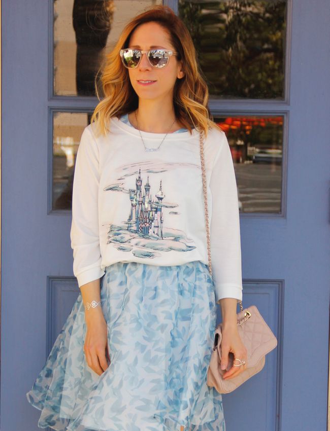 Fashion blogger The Key To Chic wears a LC Lauren Conrad for Kohl's ...