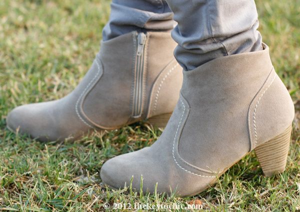 western ankle boots, Wet Seal booties