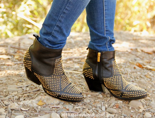 Old Navy Rock Star skinny jeans, Dolce Vita Rezzie boots