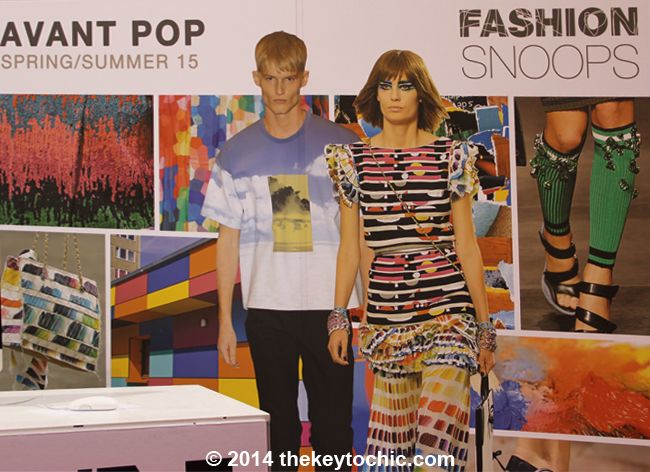 spring summer 2015 Avant Pop fashion trend forecast