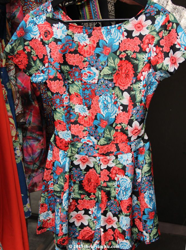 Boohoo Tea Party at Sur Lounge floral playsuit