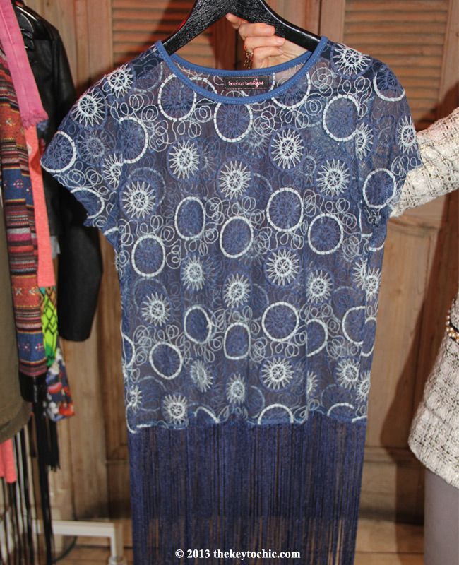 Boohoo Tea Party at Sur Lounge fringe top summer 2013
