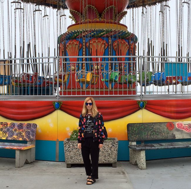 Santa Cruz Boardwalk Carousel OOTD