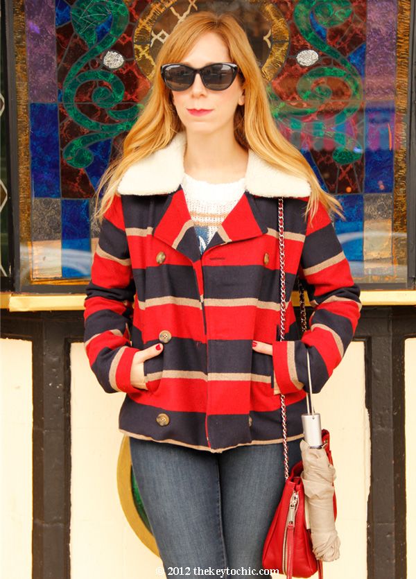 BB Dakota Ruth jacket, Old Navy skinny jeans, Rebecca Minkoff Swing handbag, Los Angeles fashion blog