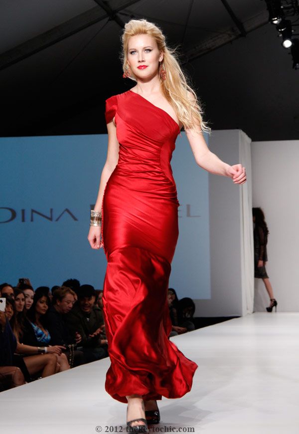 Dina Bar-el fashion show, L.A. Fashion Weekend