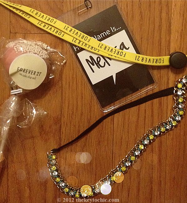 Forever 21 rhinestone D.I.Y. headband