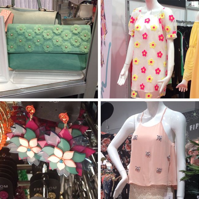 3-D floral fashion trend for 2014