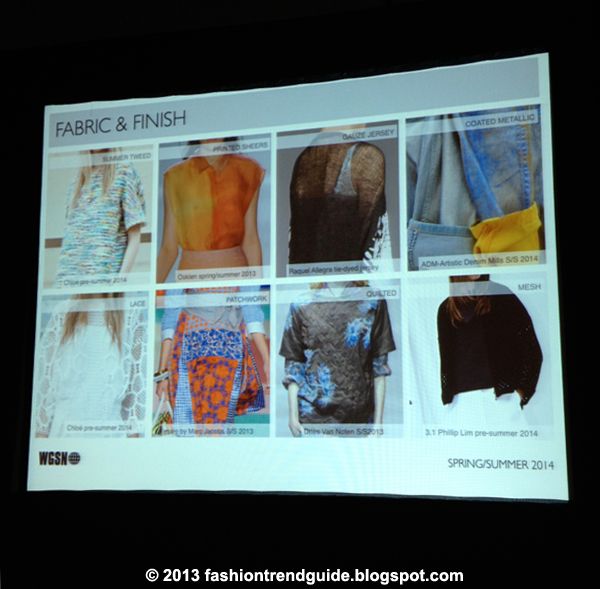 spring summer 2014 fashion trends and fabrics