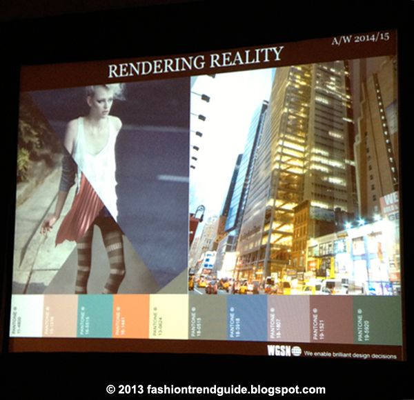 Rendering Reality fashion trend fall 2014 winter 2015