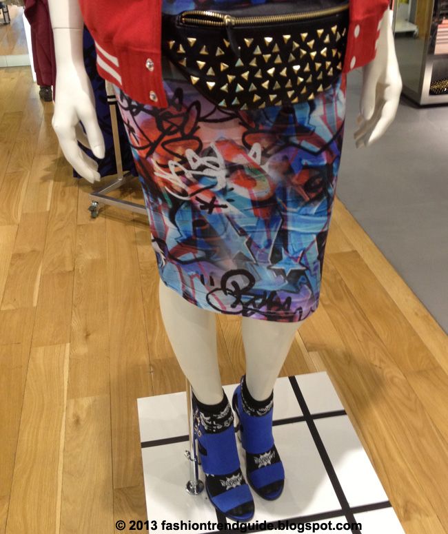 Topshop cartoon rave trend spring 2013