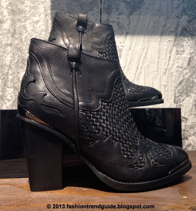 Topshop Paige Premium ankle boots, western ankle boots