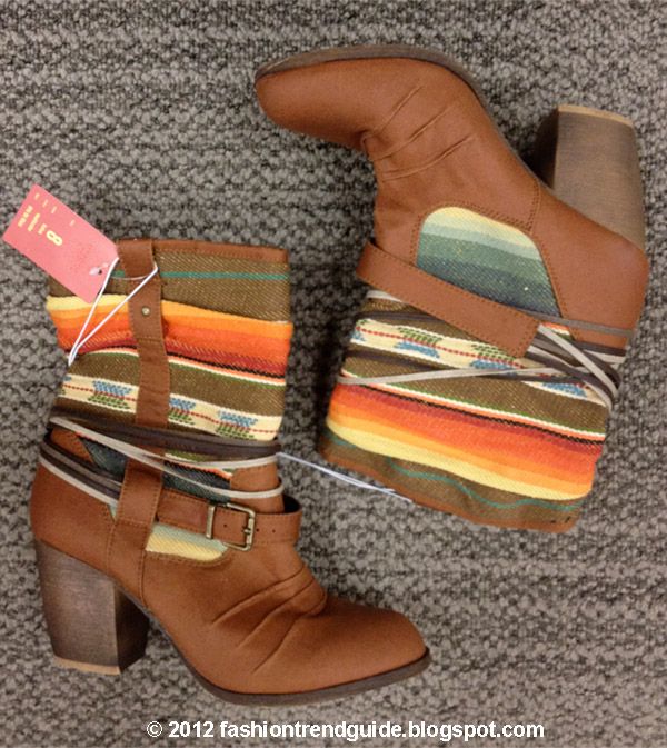 Mossimo printed Kalea boots