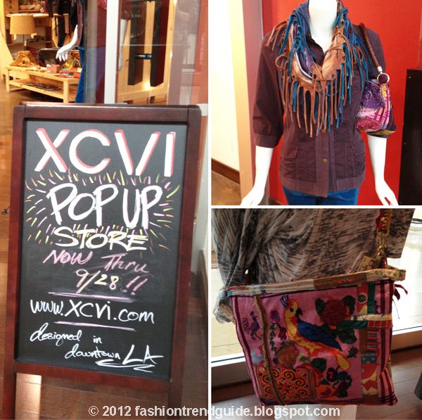 xcvi pop-up store