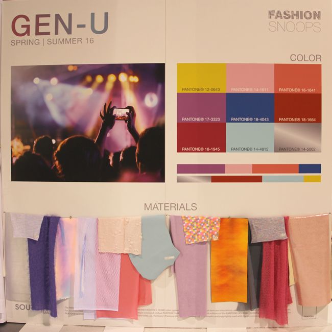 Gen-U fashion trend forecast spring summer 2016