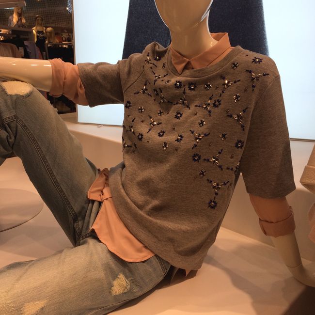 HampM jeweled Sweatshirt