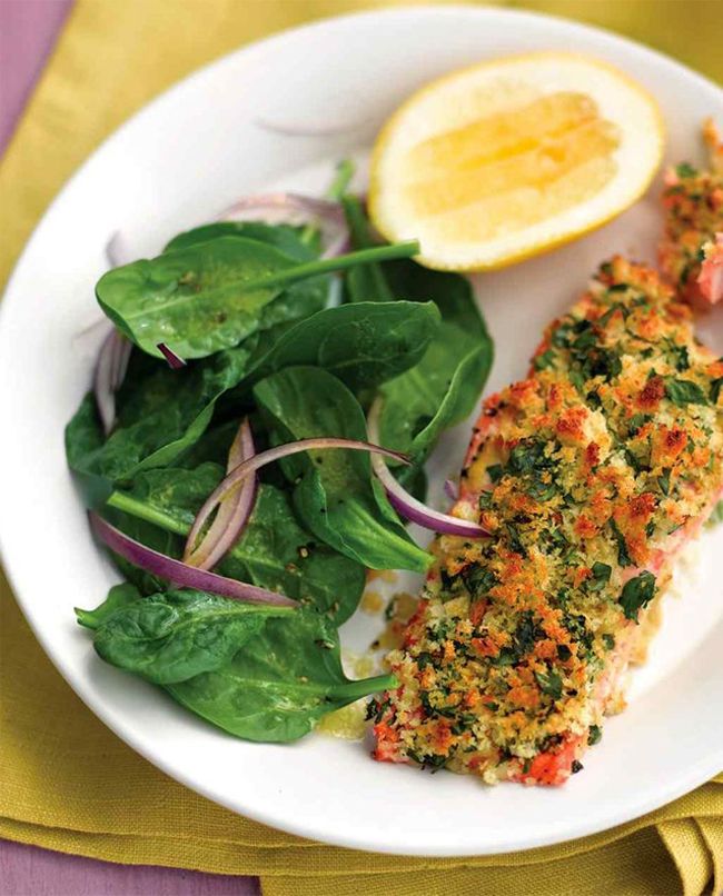 Herb Crusted Salmon recipe