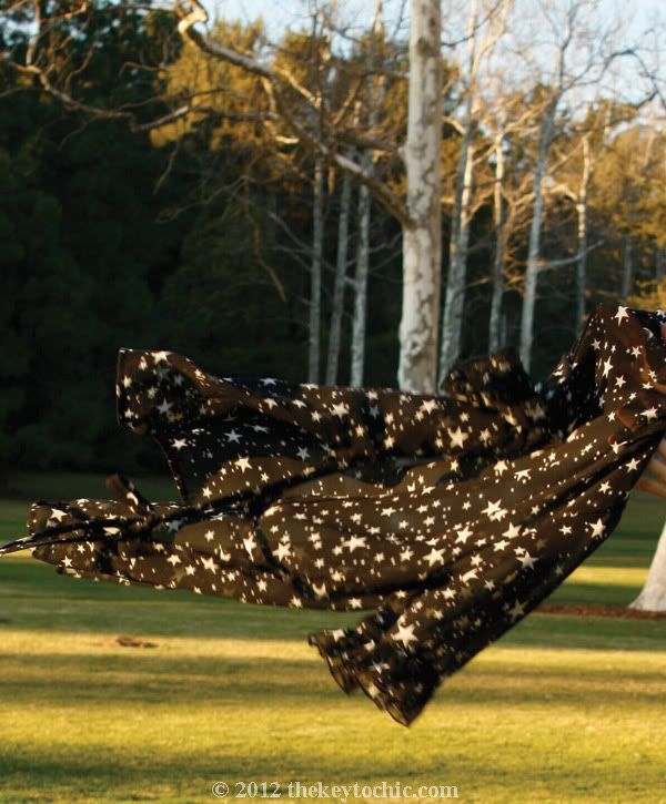 Forever 21 star print robe, Los Angeles fashion blog, southern California fashion blog