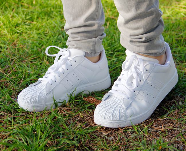Adidas superstar 2 sneakers in white