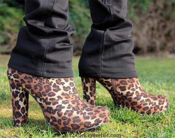 James Jeans Couture Collection, Forever 21 leopard boots, cheetah platform booties, Los Angeles fashion blogger