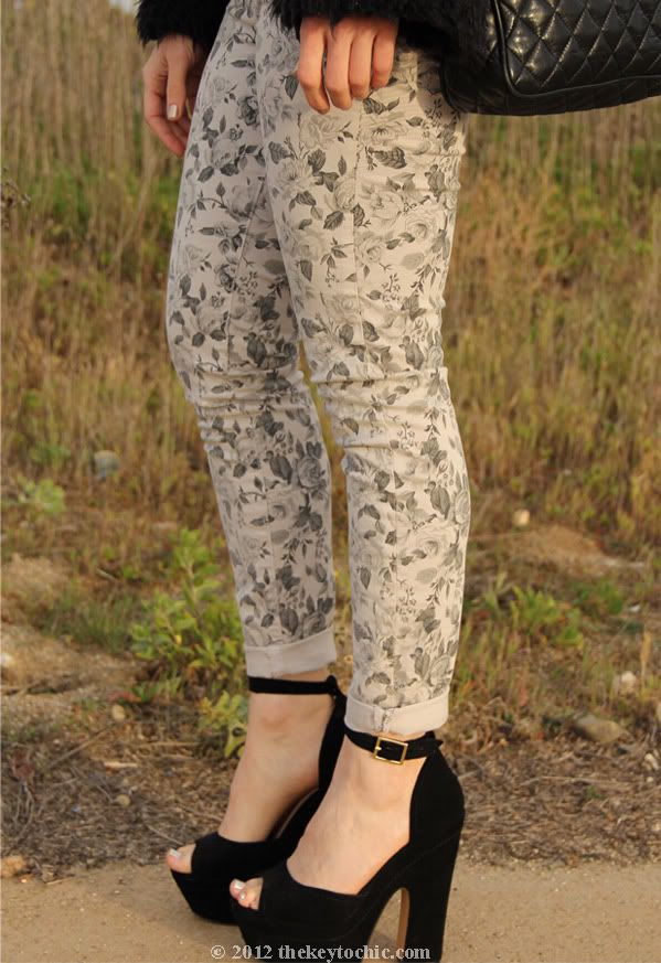 J Brand floral jeans, Steve Madden Grettta, Los Angeles fashion blog, southern California fashion blogger