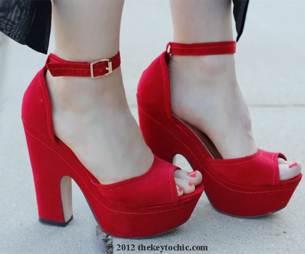 red platform heels, sheer maxi skirt, Los Angeles fashion blog, southern California fashion blogger