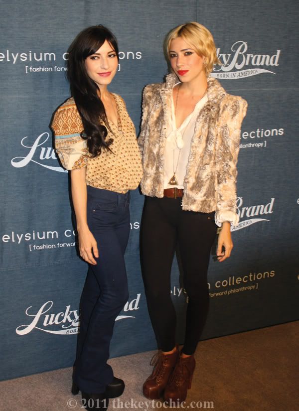 Lucky Brand New Movement in Denim event at Eveleigh, The Veronicas