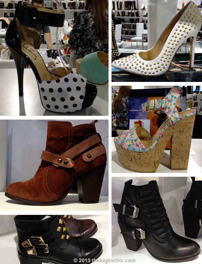 Luichiny platforms, studded pumps, Bronx buckle ankle boots