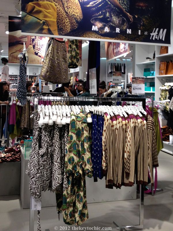 Marni at H&M clothing