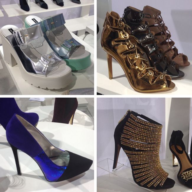 metallic shoe trend for spring and fall 2014