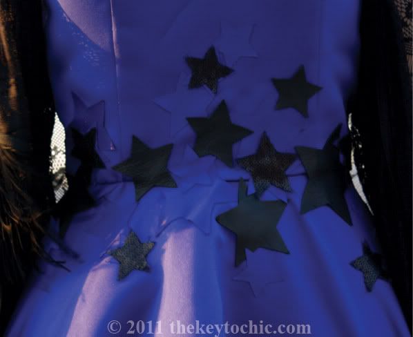 Lauren Nicole fit and flare star dress, Los Angeles fashion blogger