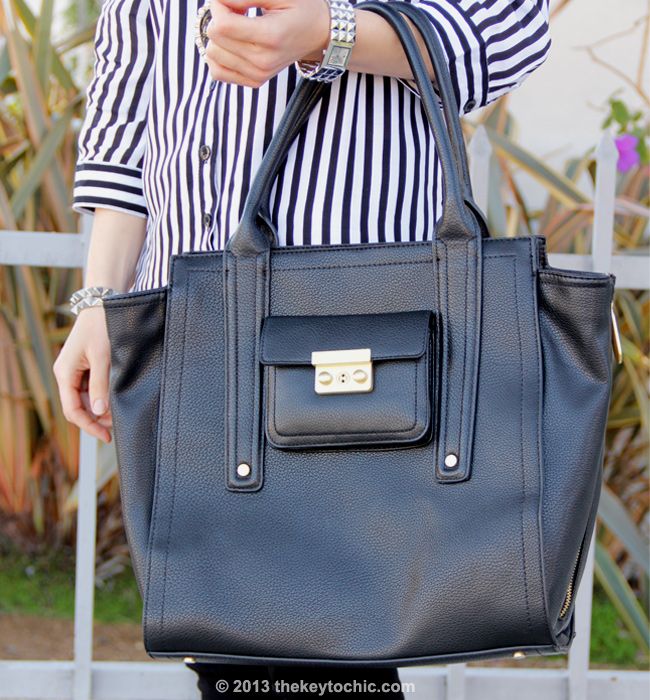 black large Phillip Lim for Target satchel