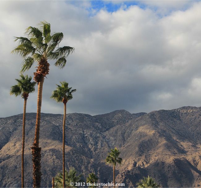 Palm Springs mountain views