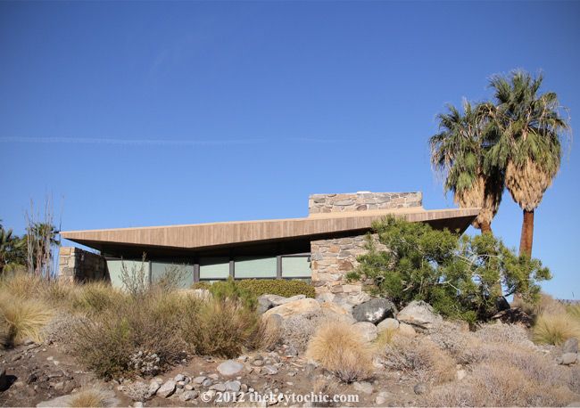 Palm Springs mid century modern house, Edris house Palm Springs