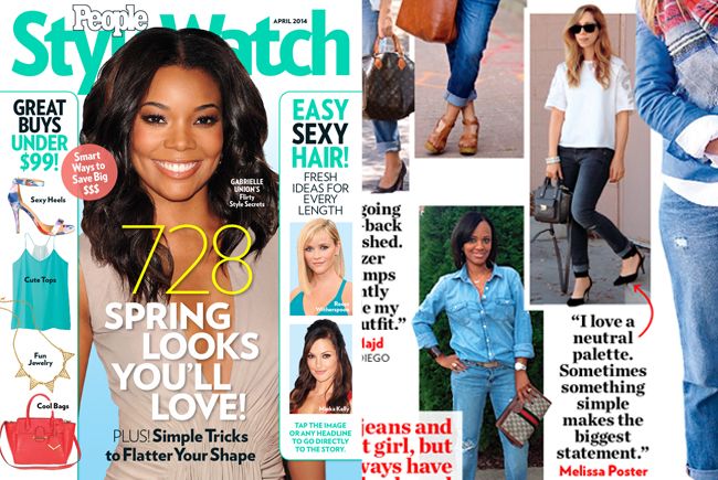 The Key To Chic in PeopleStyle Watch magazine